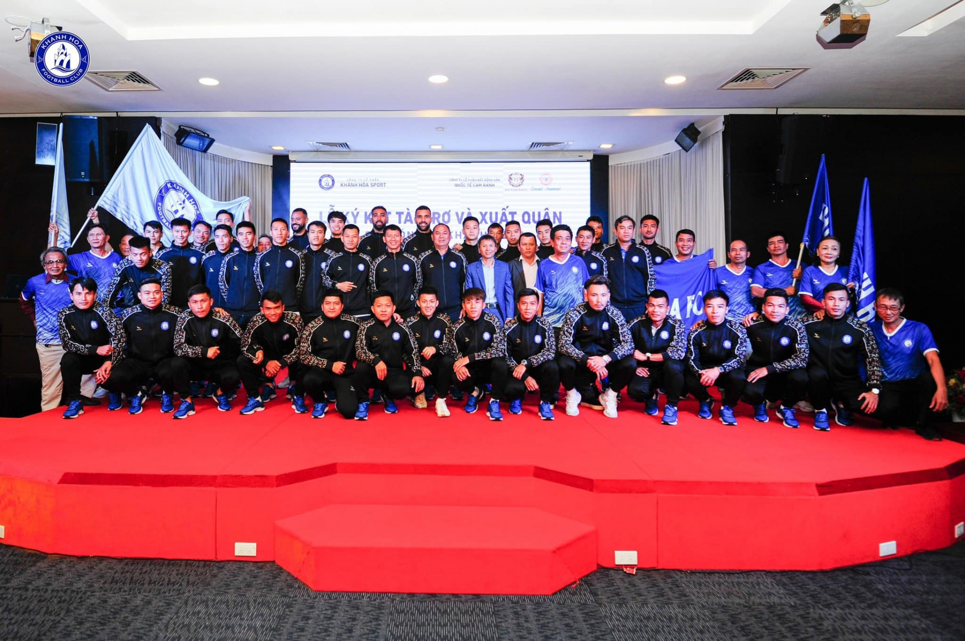 CLB Khánh Hòa nhận mức thưởng 'khủng' cho mỗi bàn thắng tại V-League 2023. Ảnh: CLB Khánh Hòa