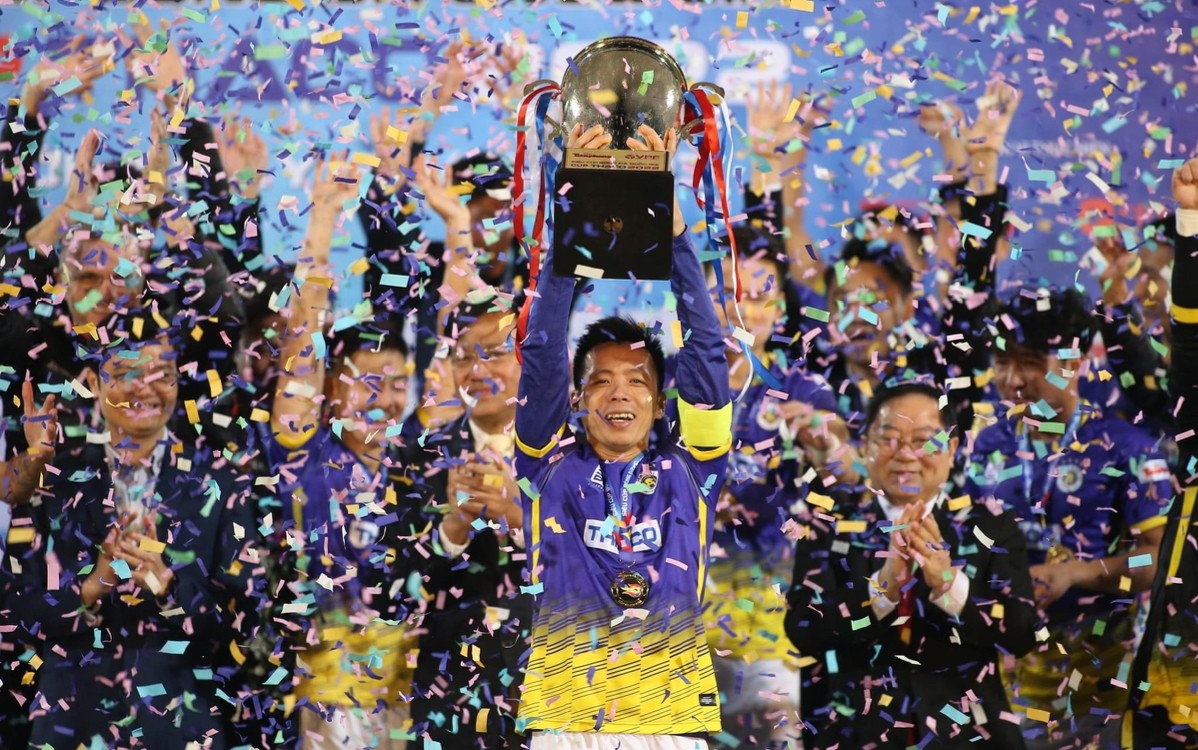 Hà Nội FC vẫn có giá trị đội hình cao nhất V-League 2023. Ảnh: Internet