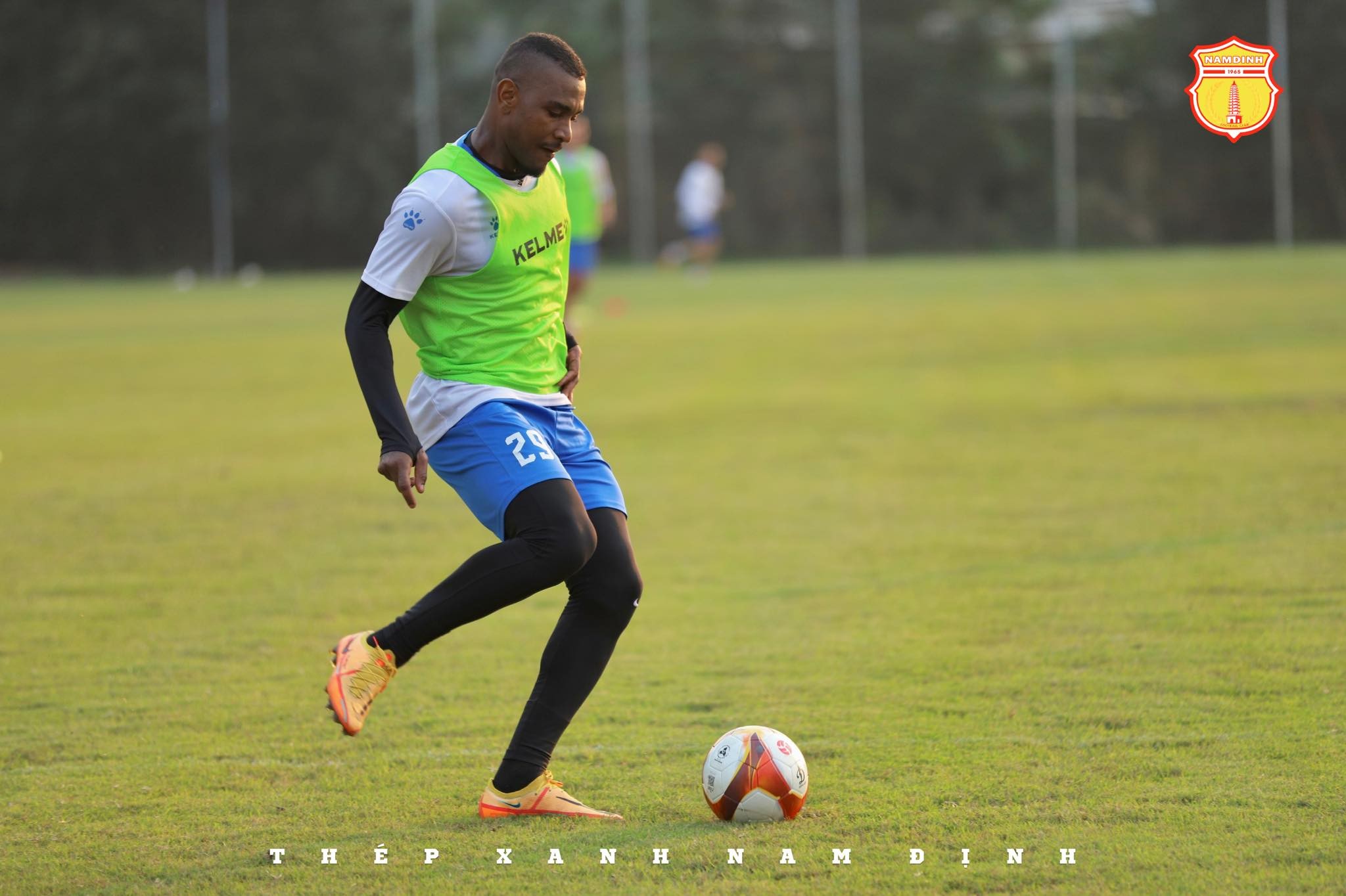 Tiền đạo Wilker Henrique da Silva. Ảnh: CLB Nam Định