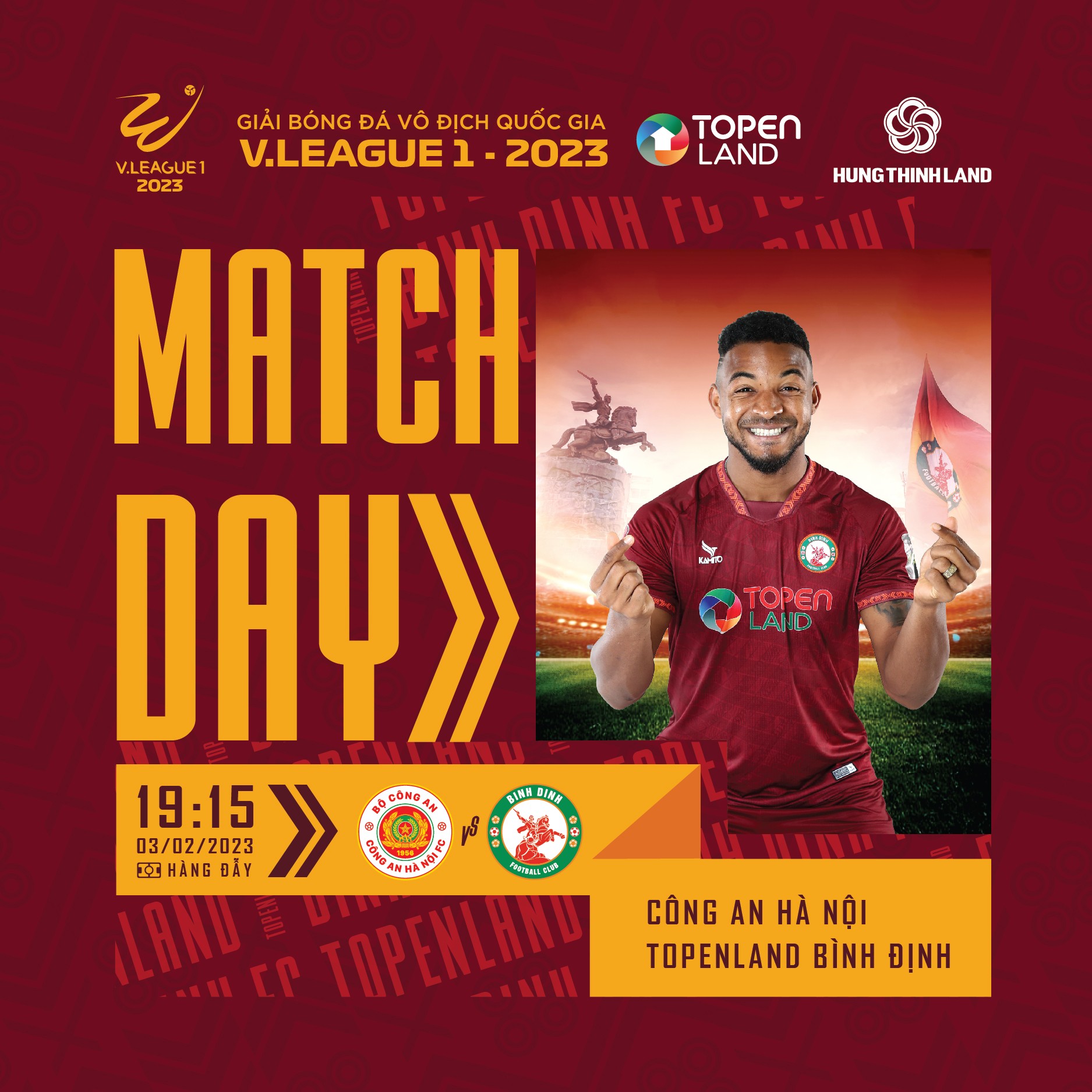 Link xem trực tiếp CAHN vs Bình Định, 19h15 03/02/2023, V-League 2023 - Ảnh 3 Link xem trực tiếp CAHN vs Bình Định, 19h15 03/02/2023, V-League 2023 - Ảnh 3