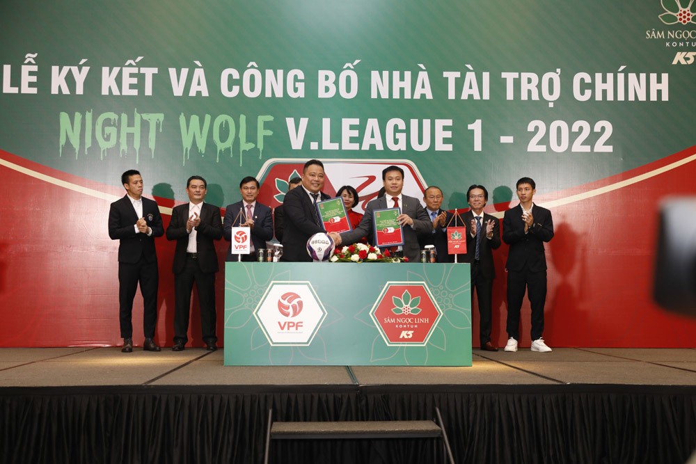 VPF công bố nhà tài trợ chính thức V-League 2023. Ảnh: Internet