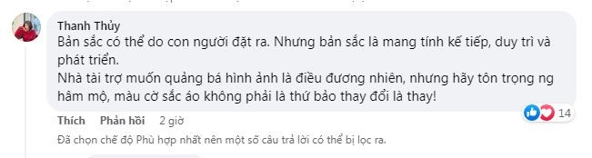 Phản ứng từ CĐV Nam Định trước thông tin CLB tặng áo, cờ và băng rôn miễn phí. Ảnh: Chụp màn hình