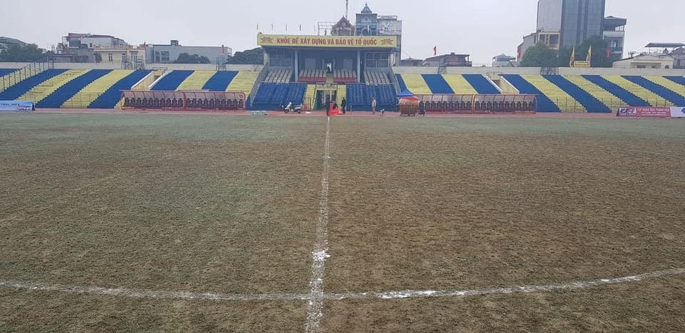 Sân Thanh Hóa ở trận gặp SLNA. Ảnh: Internet