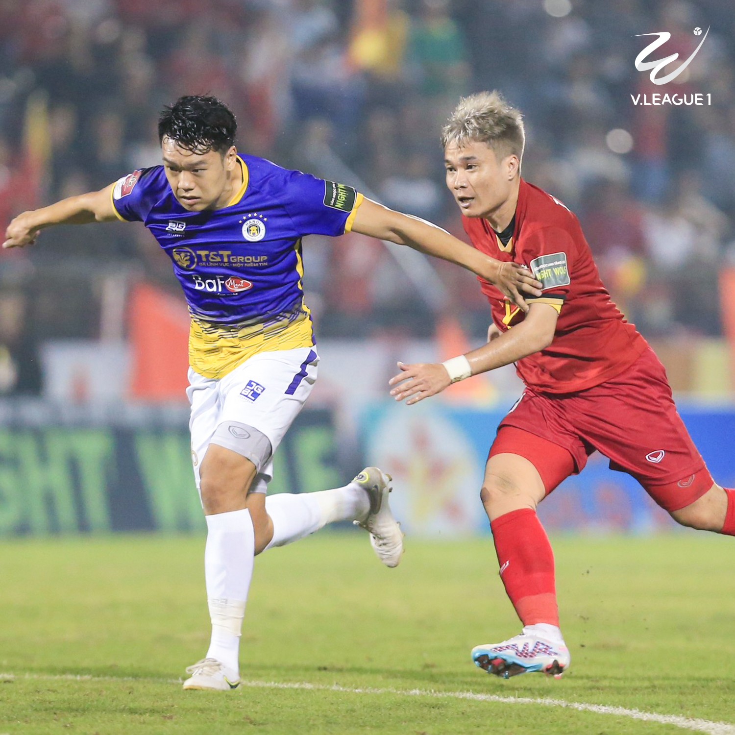 Hà Nội FC có chiến thắng nhọc nhằn trước Hà Tĩnh. Ảnh: VFF