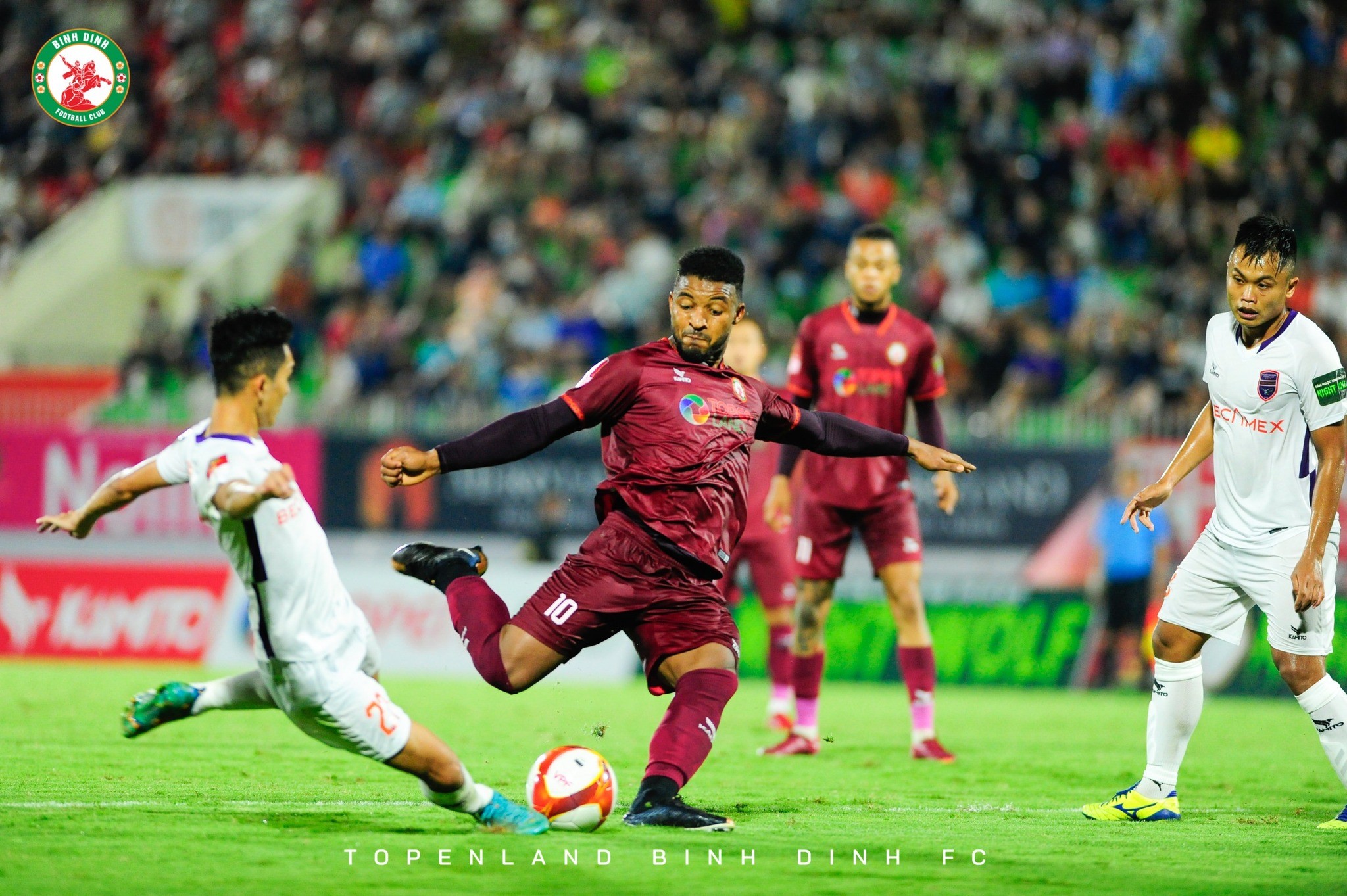 Tiền đạo Rafaelson. Ảnh: CLB Bình Định