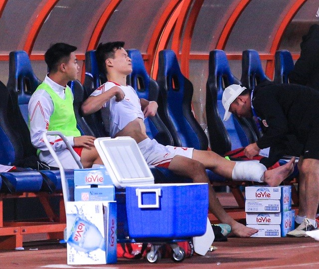 Hoàng Đức bỏ ngỏ khả năng ra sân ở trận gặp Nam Định tại vòng 4 V-League 2023. Ảnh: Internet Hoàng Đức bỏ ngỏ khả năng ra sân ở trận gặp Nam Định tại vòng 4 V-League 2023. Ảnh: Internet