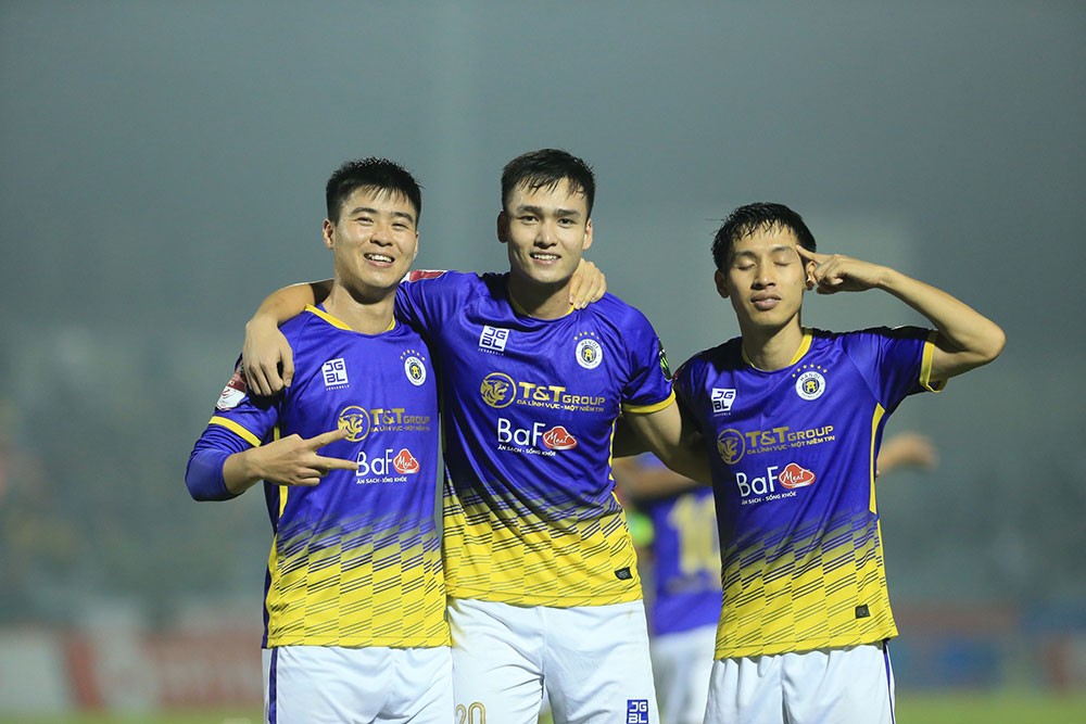 Hà Nội FC đang dẫn đầu BXH V-League 2023 sau 3 vòng đấu