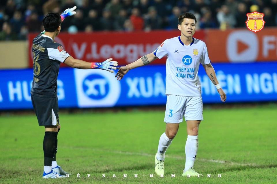 Trung vệ Dương Thanh Hào. Ảnh: CLB Nam Định