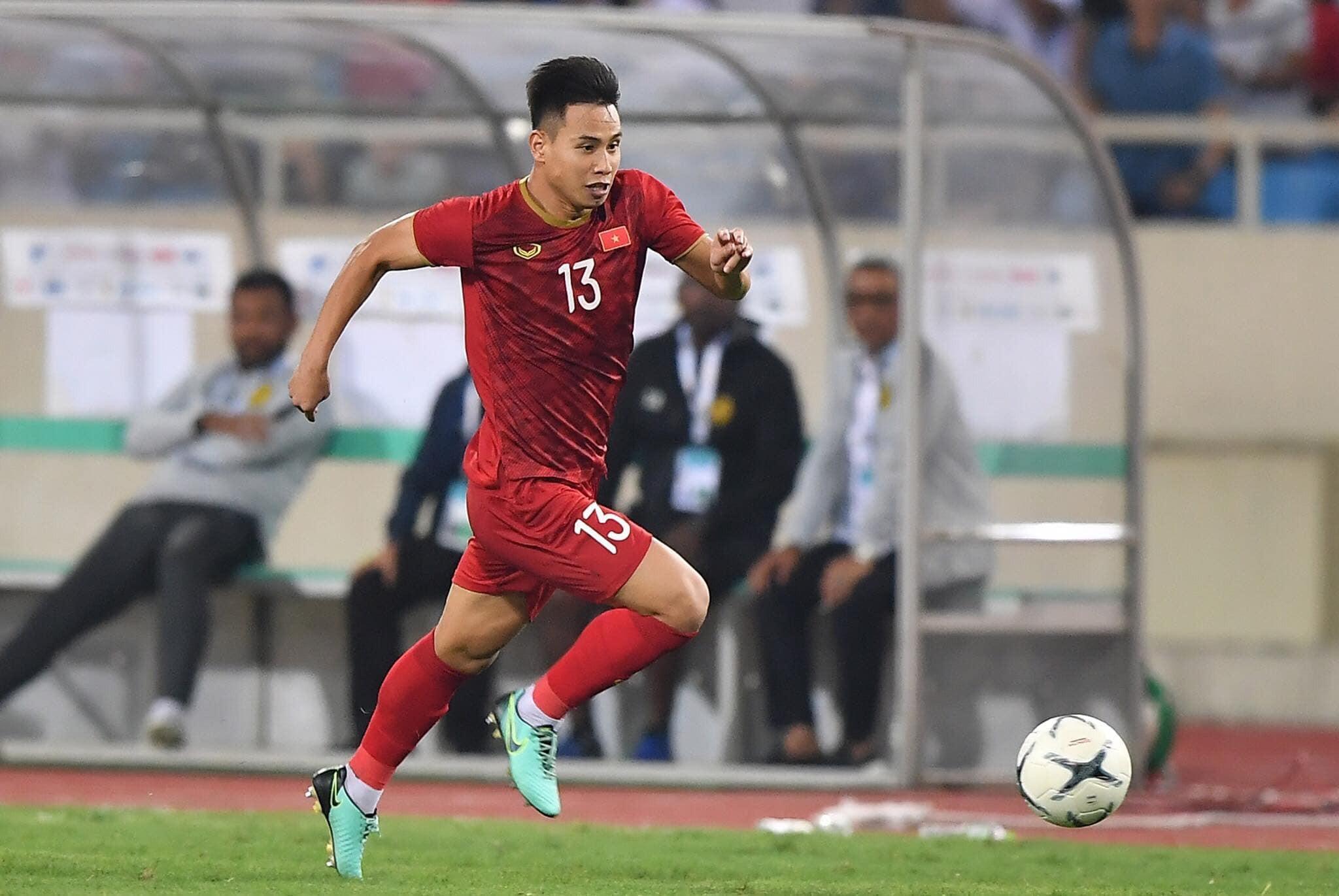 Việt Phong từng cùng ĐT Việt Nam dự Vòng loại 2 World Cup 2022