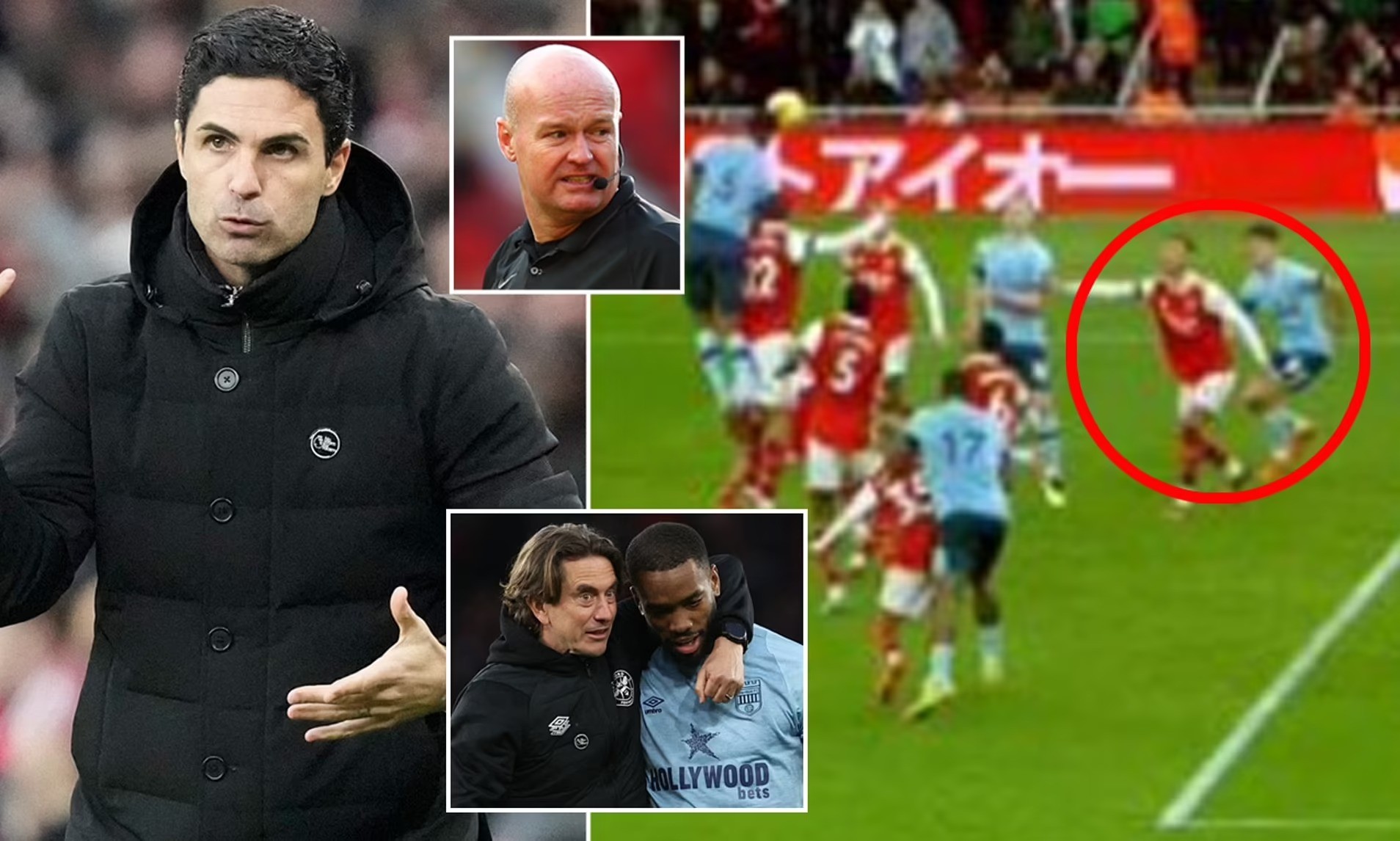 HLV Arteta tỏ ra không hài lòng và muốn được trả lại 2 điểm