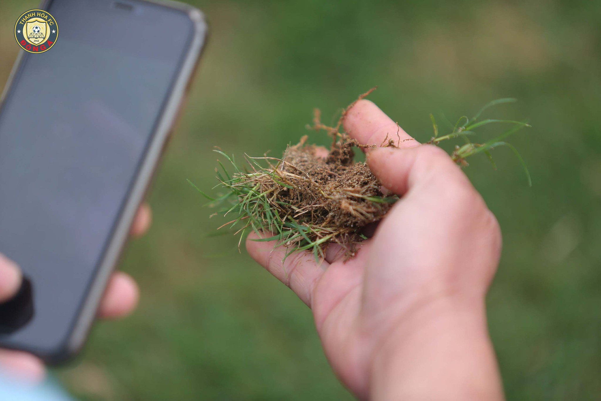 V-League 2023 tạm nghỉ, một đội bóng quyết định tu sửa lại mặt sân - Ảnh 1