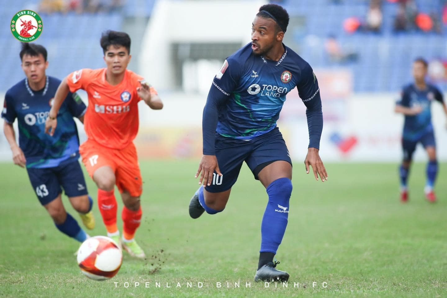 Rafaelson góp công lớn vào chiến thắng trước Đà Nẵng. Ảnh: CLB Bình Định