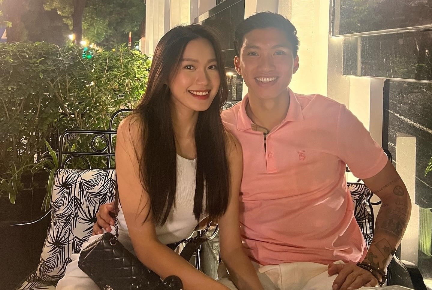 Những khoảnh khắc đáng nhớ của Hải My cùng Văn Hậu sau gần 3 năm hẹn hò - Ảnh 2