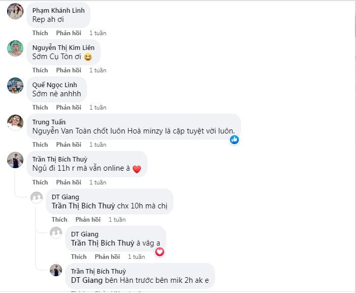 Tiền đạo Văn Toàn có hành động 'đặc biệt' với Hòa Minzy trên MXH - Ảnh 1 Tiền đạo Văn Toàn có hành động 'đặc biệt' với Hòa Minzy trên MXH - Ảnh 1