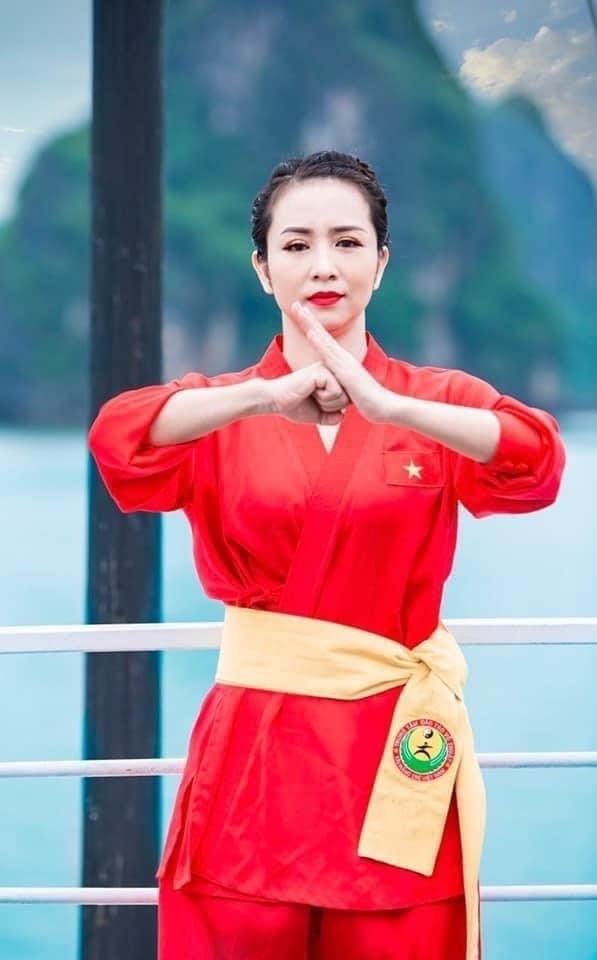 Thúy Hiền được giới truyền thông đặt biệt danh 'Nữ hoàng wushu'