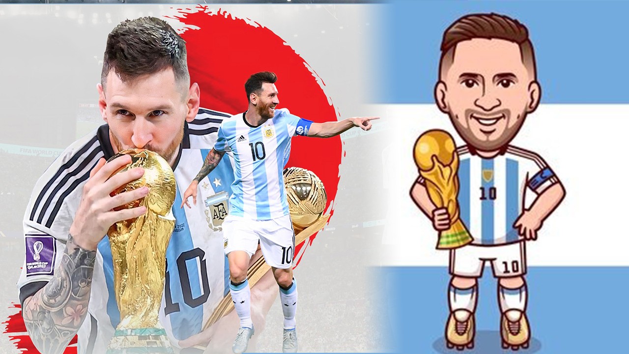Messi cũng là tín đồ mê phim hoạt hình khi còn nhỏ