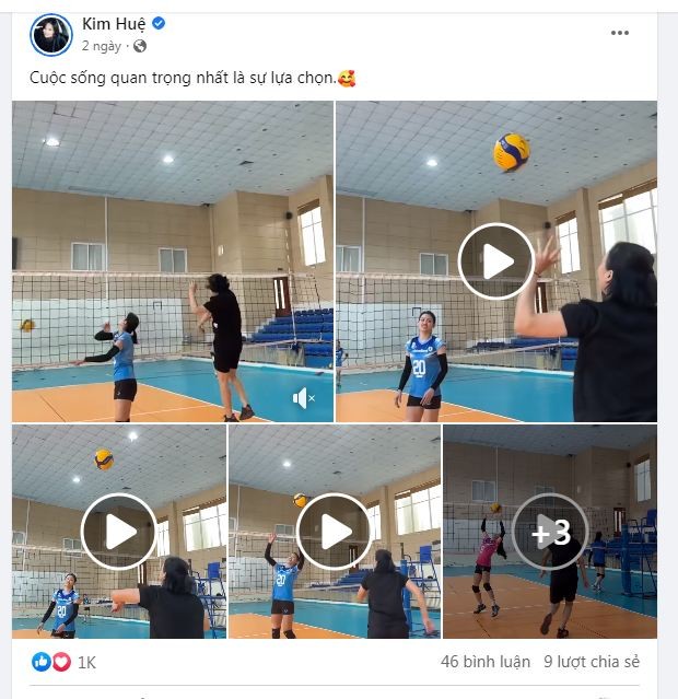 Video: Hoa khôi làng bóng chuyền Kim Huệ 'thị phạm' kỹ năng chơi bóng như thời đỉnh cao 1 Video: Hoa khôi làng bóng chuyền Kim Huệ 'thị phạm' kỹ năng chơi bóng như thời đỉnh cao 1