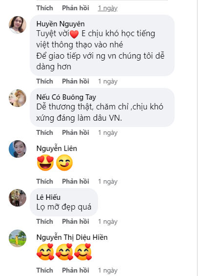 Bùi Tiến Dũng khoe cảnh vợ học tiếng Việt, mẹ bỉm phát âm khiến nhiều người bất ngờ 3 Bùi Tiến Dũng khoe cảnh vợ học tiếng Việt, mẹ bỉm phát âm khiến nhiều người bất ngờ 3