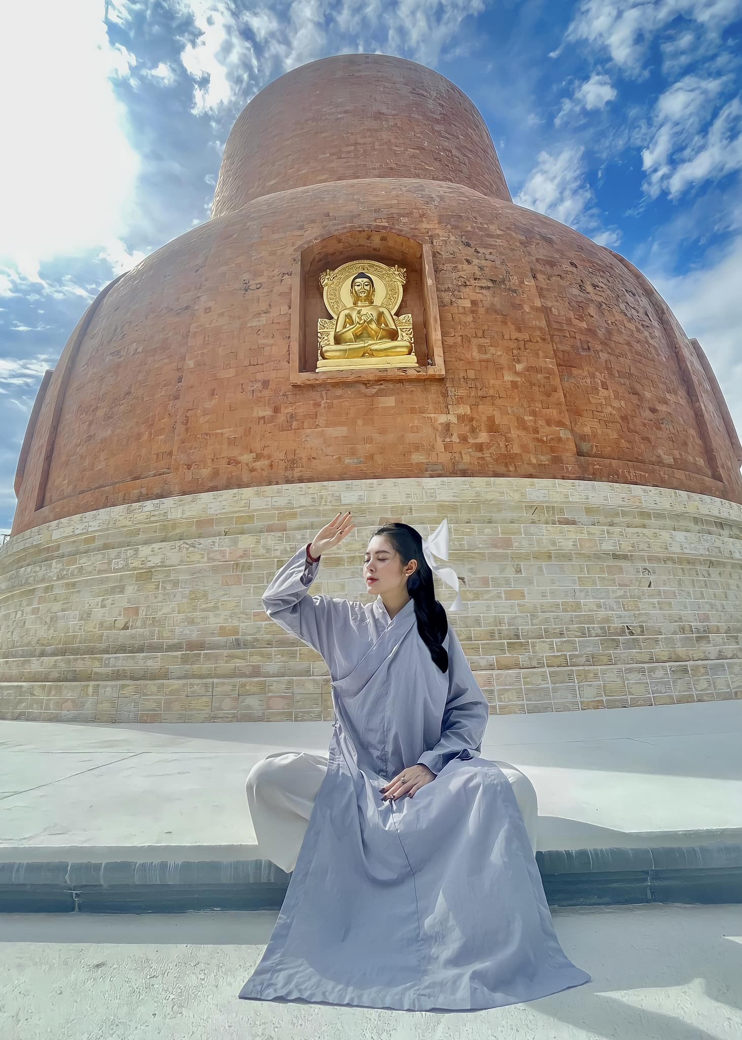 Nữ tiếp viên hàng không 'vạn người mê' rạng rỡ trên khán đài chung kết bóng đá sinh viên - Ảnh 8