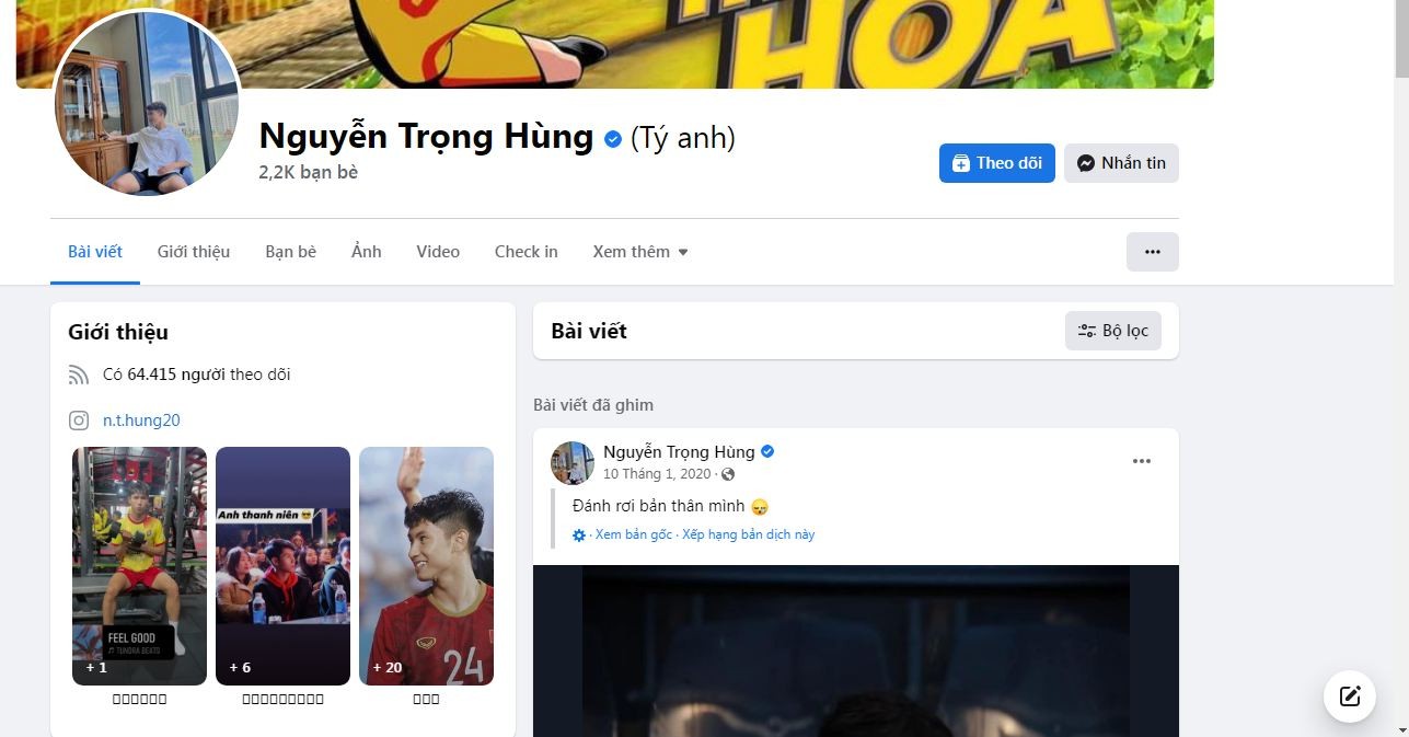 'Nam thần' sân cỏ từng giành HCV SEA Games: Đá bóng giỏi lại hát hay, khoe body 6 múi gây sốt MXH 5 'Nam thần' sân cỏ từng giành HCV SEA Games: Đá bóng giỏi lại hát hay, khoe body 6 múi gây sốt MXH 5