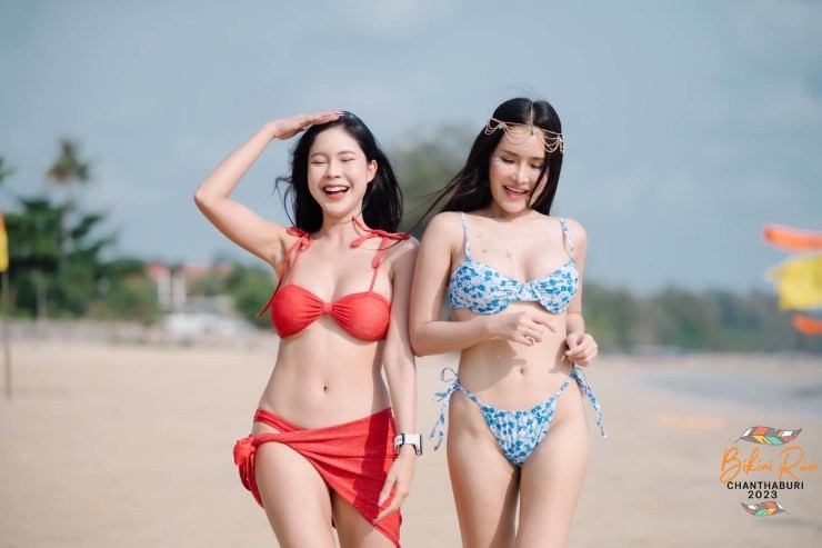 Choáng ngợp trước nhan sắc dàn Á hậu, hot girl mặc bikini chạy đua ở bãi biển Thái Lan - Ảnh 2 Choáng ngợp trước nhan sắc dàn Á hậu, hot girl mặc bikini chạy đua ở bãi biển Thái Lan - Ảnh 2
