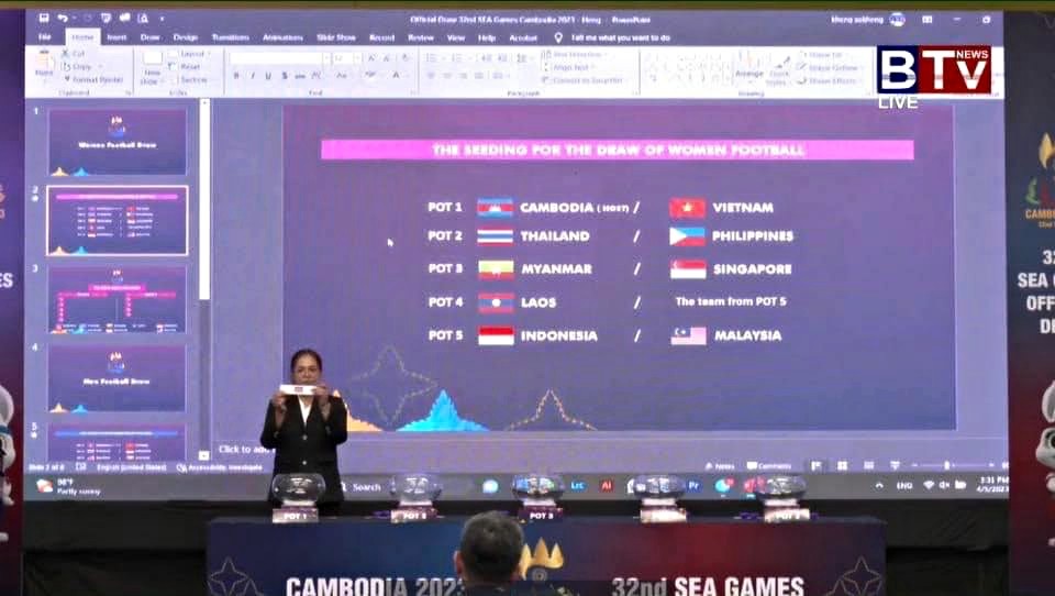 Nghi vấn chủ nhà Campuchia dàn xếp kết quả bốc thăm SEA Games 32 2 Nghi vấn chủ nhà Campuchia dàn xếp kết quả bốc thăm SEA Games 32 2