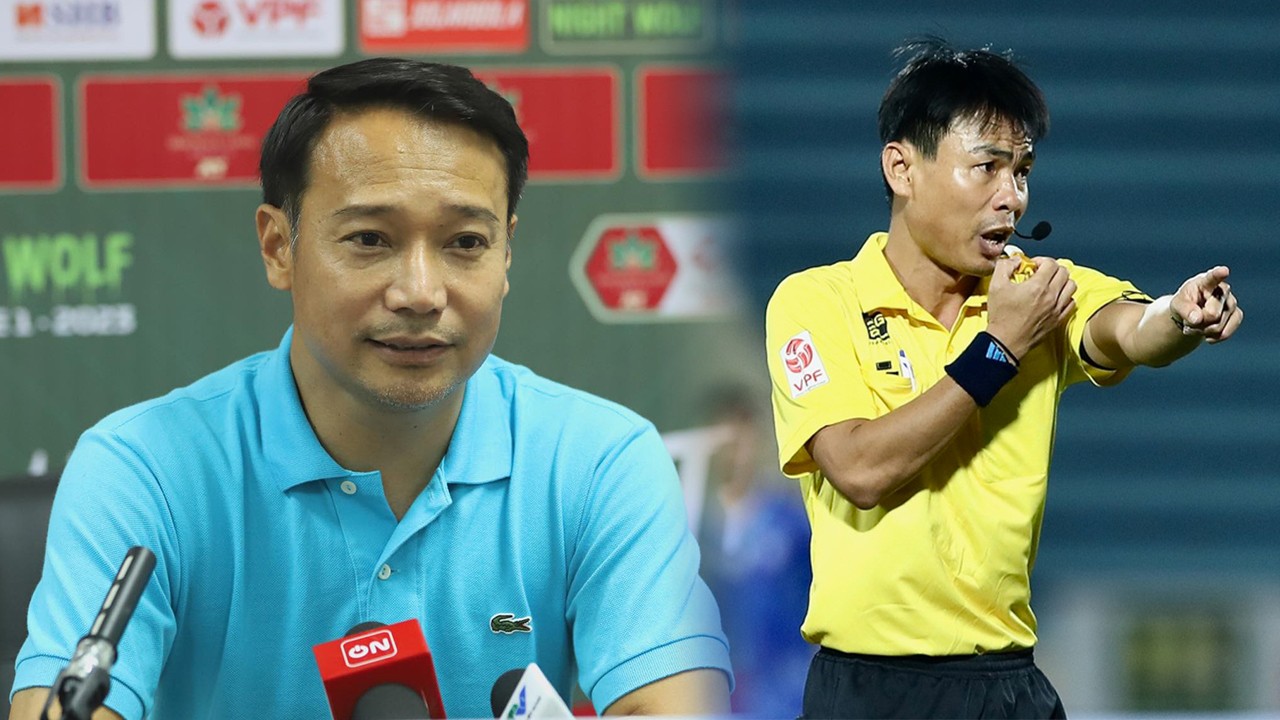 HLV Vũ Hồng Việt chỉ ra sai sót của trọng tài ở trận Nam Định-Khánh Hòa - Ảnh 1