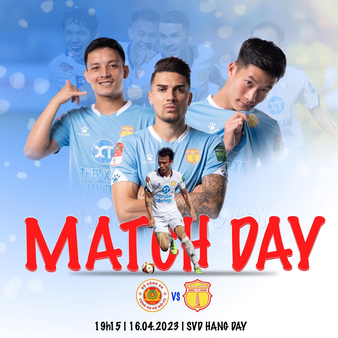 Trực tiếp CAHN vs Nam Định, link xem trực tiếp CAHN vs Nam Định vòng 7 V-League, 19h15 16/04/2023 - Ảnh 1