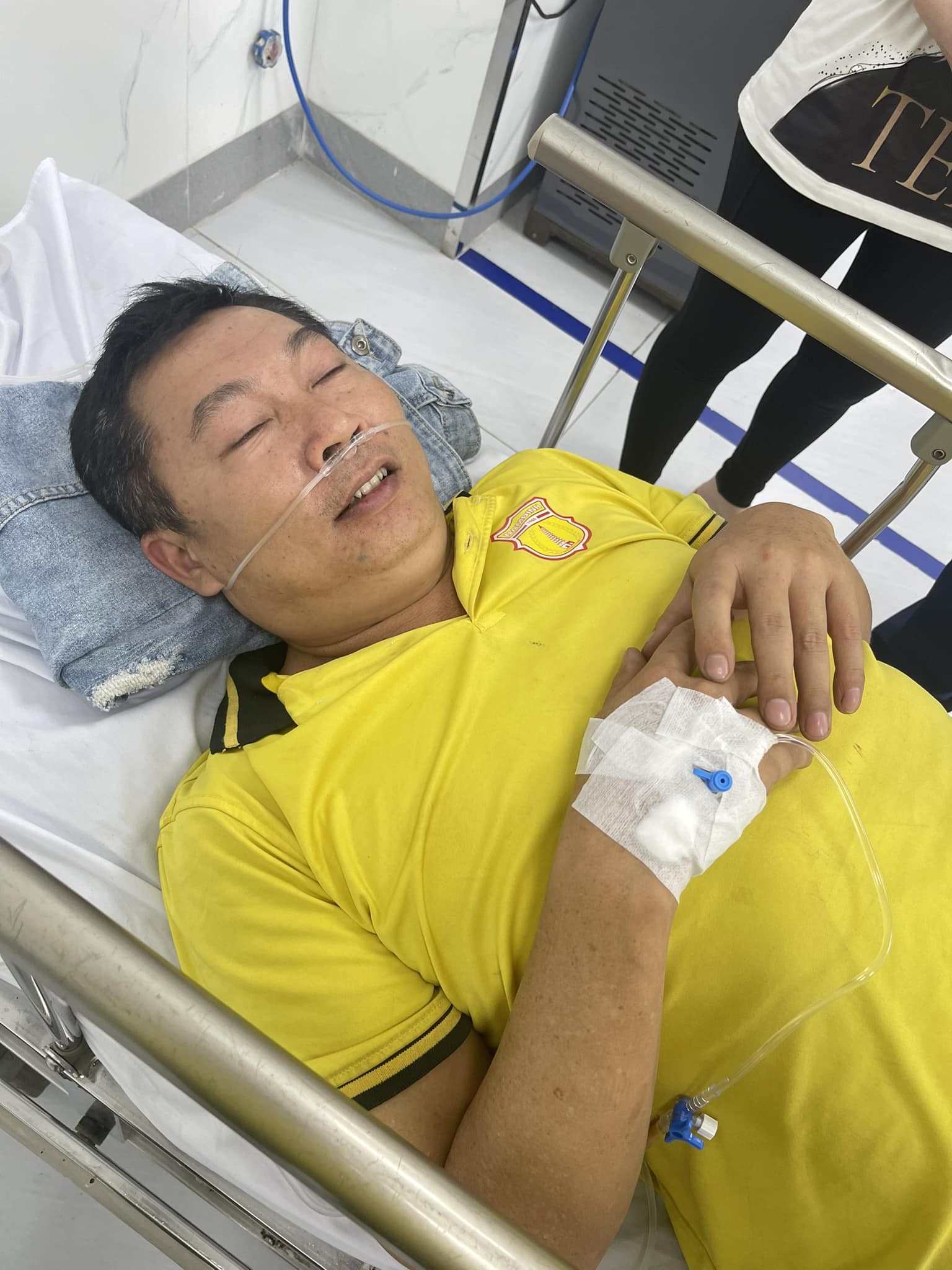 Sức khỏe của CĐV Nam Định đã ổn định trở lại