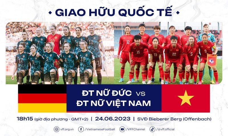 ĐT nữ Việt Nam chốt lịch đấu giao hữu với đội từng 2 lần vô địch World Cup 1 ĐT nữ Việt Nam chốt lịch đấu giao hữu với đội từng 2 lần vô địch World Cup 1