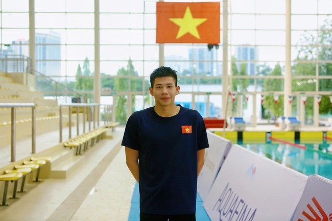 Em trai 'tiểu tiên cá' Ánh Viên, niềm hy vọng Vàng của bơi lội Việt Nam tại SEA Games 32 2 Em trai 'tiểu tiên cá' Ánh Viên, niềm hy vọng Vàng của bơi lội Việt Nam tại SEA Games 32 2