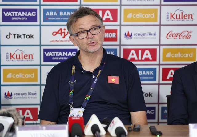 U22 Việt Nam thắng nhọc U22 Lào, HLV Troussier lý giải nguyên nhân? - Ảnh 2 U22 Việt Nam thắng nhọc U22 Lào, HLV Troussier lý giải nguyên nhân? - Ảnh 2