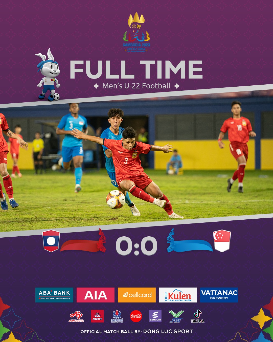 Thêm hai đội tuyển dừng bước ở môn bóng đá SEA Games 32 1 Thêm hai đội tuyển dừng bước ở môn bóng đá SEA Games 32 1
