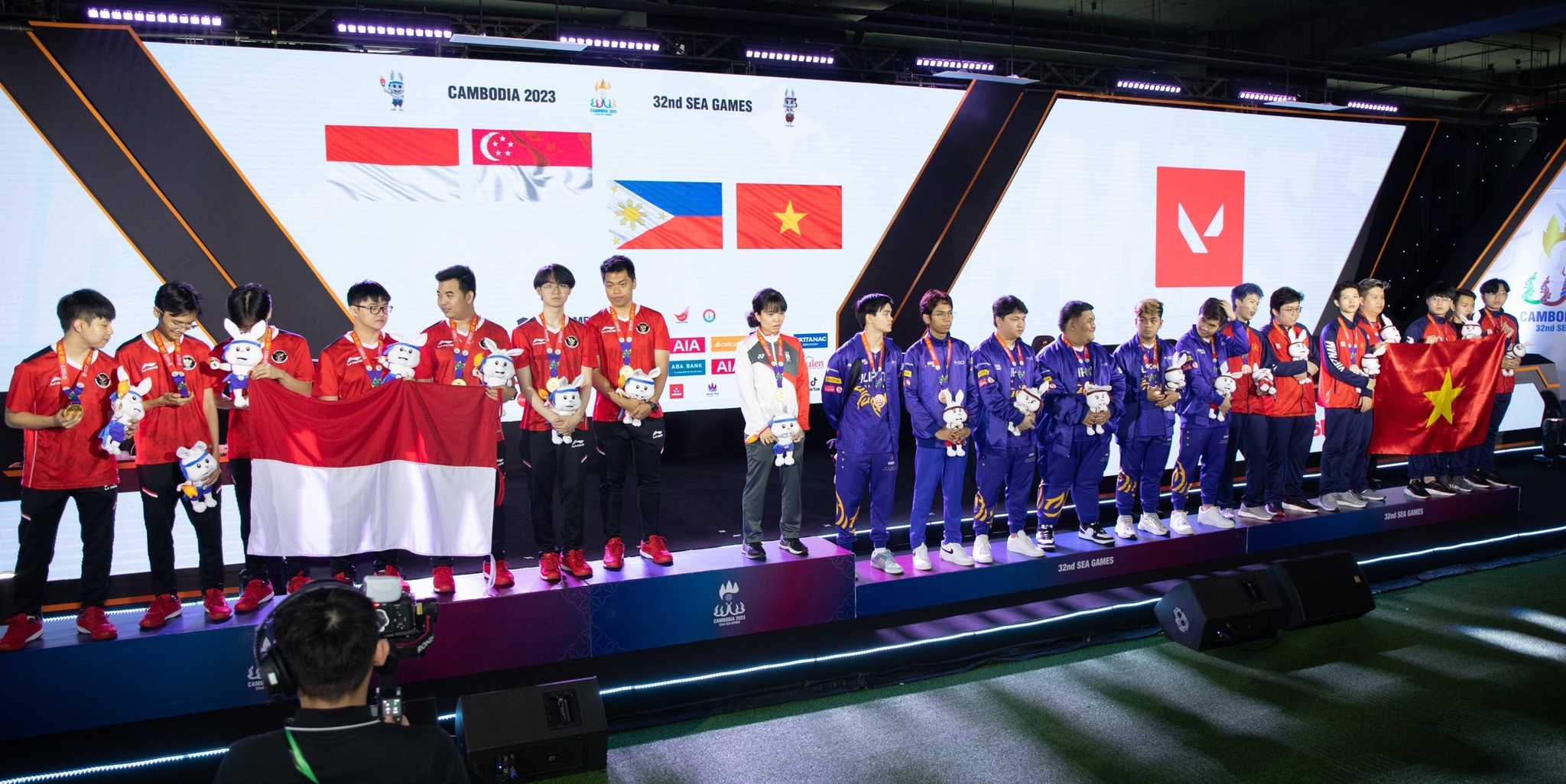 Môn VALORANT tại SEA Games 32 không có HCB