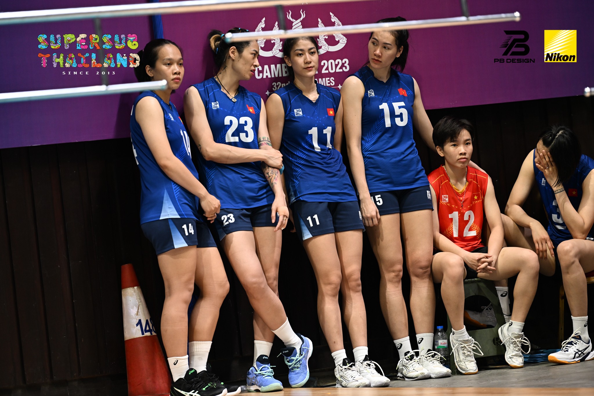 ĐT bóng chuyền nữ Việt Nam không thể đổi màu tấm huy chương SEA Games