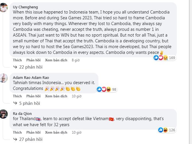 Cổ động viên Đông Nam Á nói gì sau trận chung kết SEA Games 32 đầy kịch tính? 3 Cổ động viên Đông Nam Á nói gì sau trận chung kết SEA Games 32 đầy kịch tính? 3