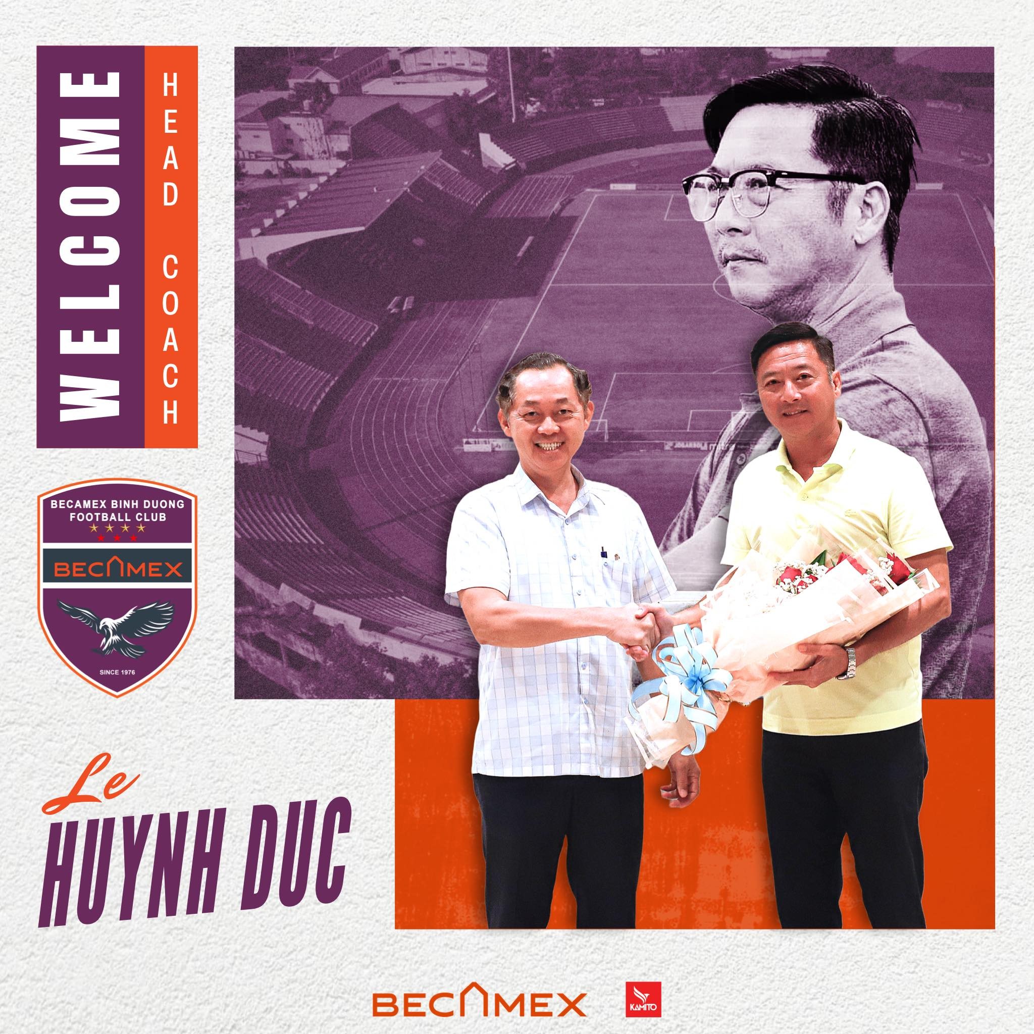 HLV Lê Huỳnh Đức nhận lời dẫn dắt CLB Bình Dương HLV Lê Huỳnh Đức nhận lời dẫn dắt CLB Bình Dương