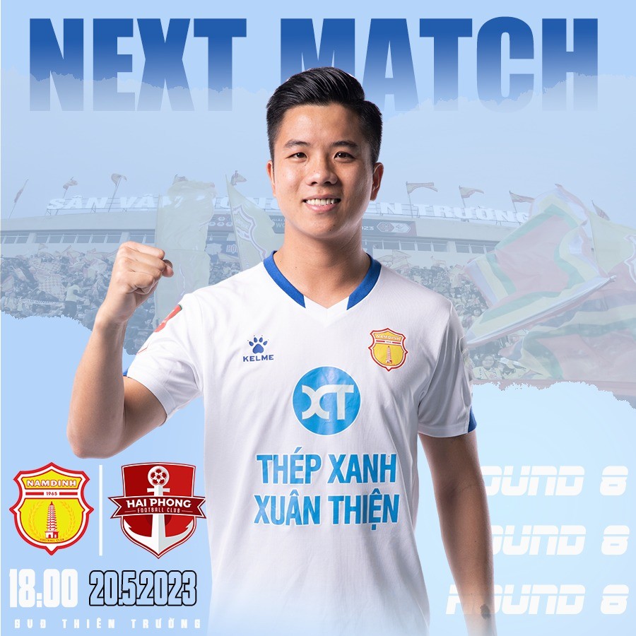 Nhận định Nam Định vs Hải Phòng (18h00 20/5/2023) vòng 8 V-League: Thiên Trường rực cháy 1 Nhận định Nam Định vs Hải Phòng (18h00 20/5/2023) vòng 8 V-League: Thiên Trường rực cháy 1