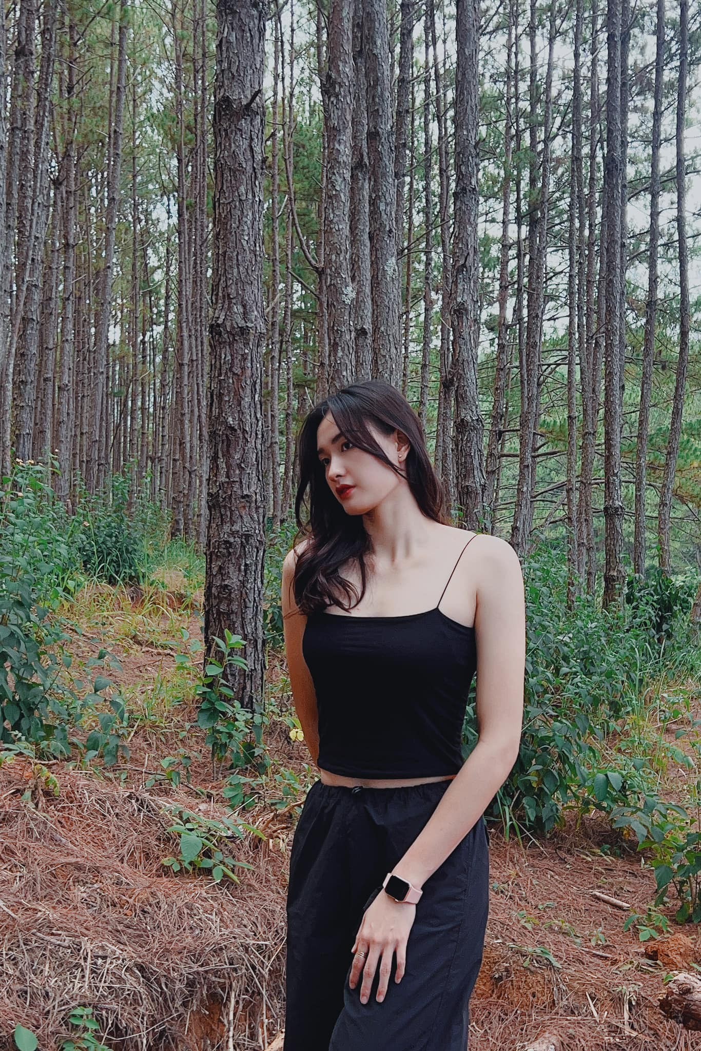 Kim Thanh toát nên vẻ đẹp trong sáng và đáng yêu