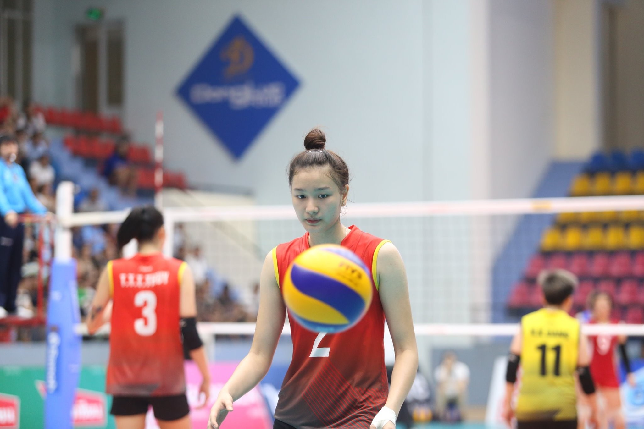 Đặng Thị Kim Thanh được mệnh danh là hoa khôi bóng chuyền Việt Nam nhờ sở hữu ngoại hình đẹp