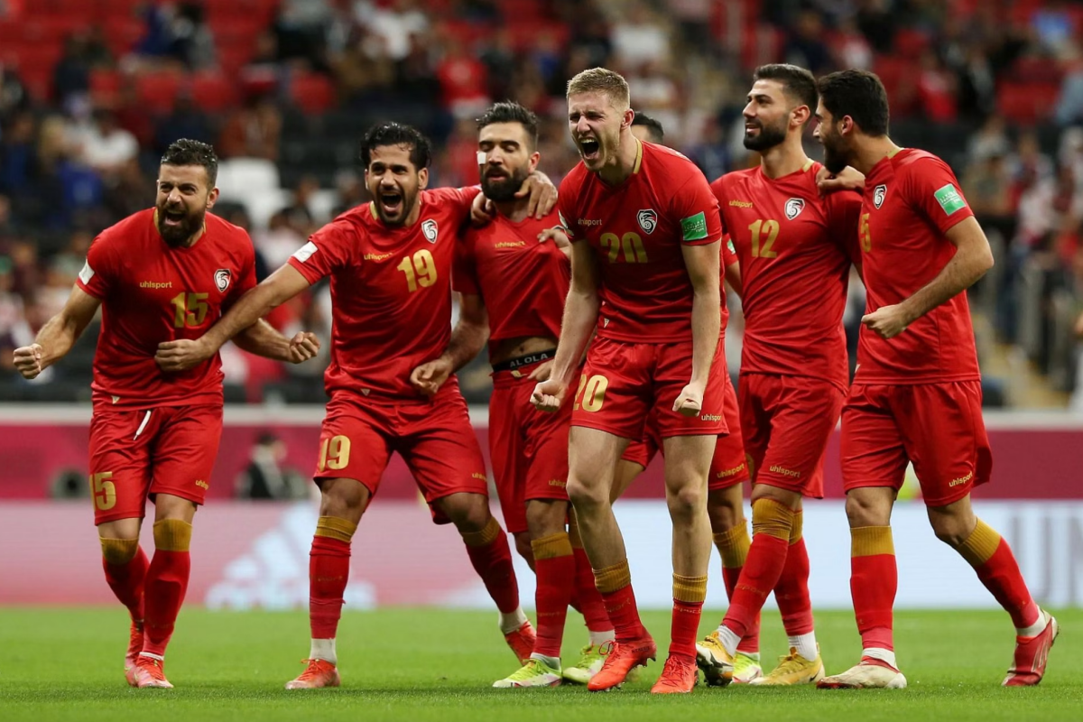 ĐT Syria đang xếp hạng 90 trên BXH FIFA