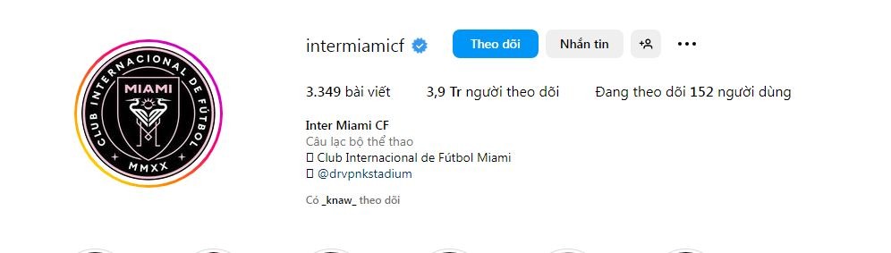 'Hiệu ứng Messi' giúp Inter Miami tăng mạnh tương tác trên MXH - Ảnh 1