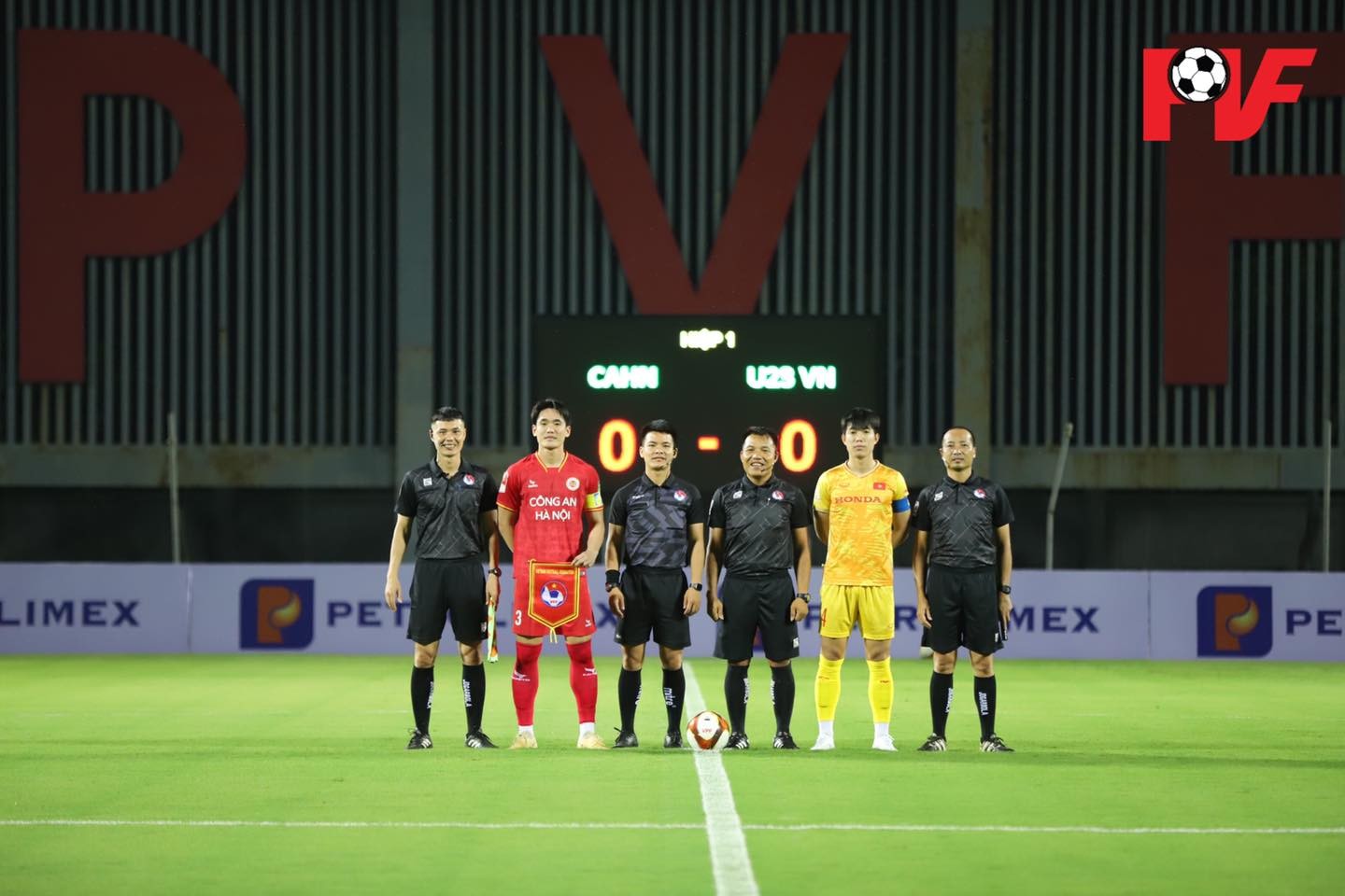 U23 Việt Nam nhận thất bại ở trận giao hữu với CLB Công an Hà Nội. Ảnh: PVF U23 Việt Nam nhận thất bại ở trận giao hữu với CLB Công an Hà Nội. Ảnh: PVF