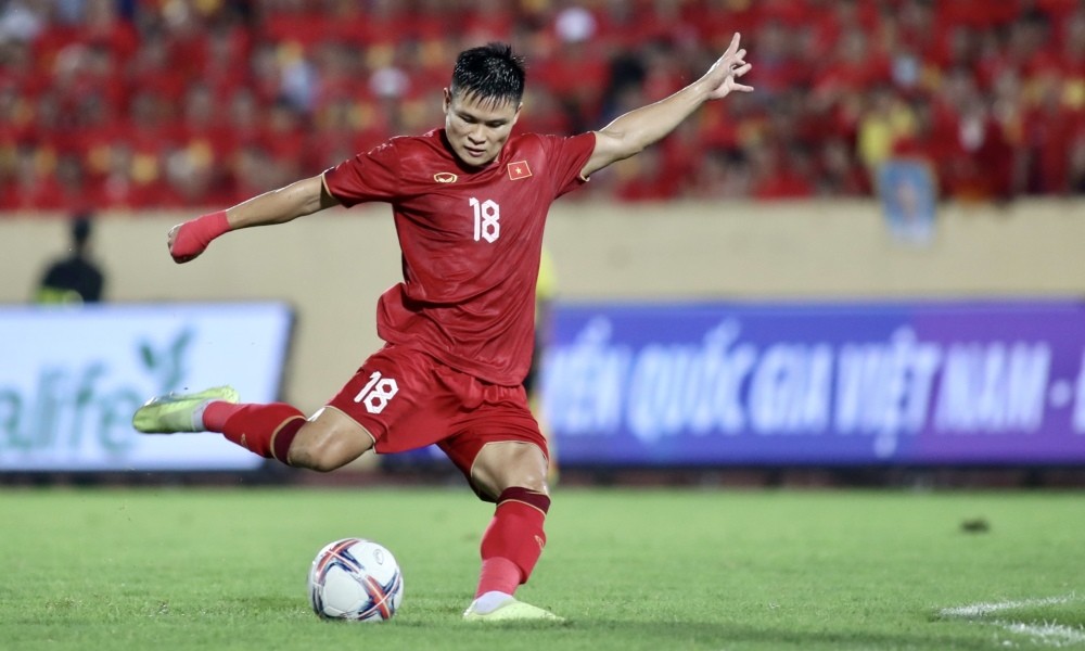 Tiền đạo Tuấn Hải luôn duy trì chế độ tập luyện và ăn uống rất khoa học