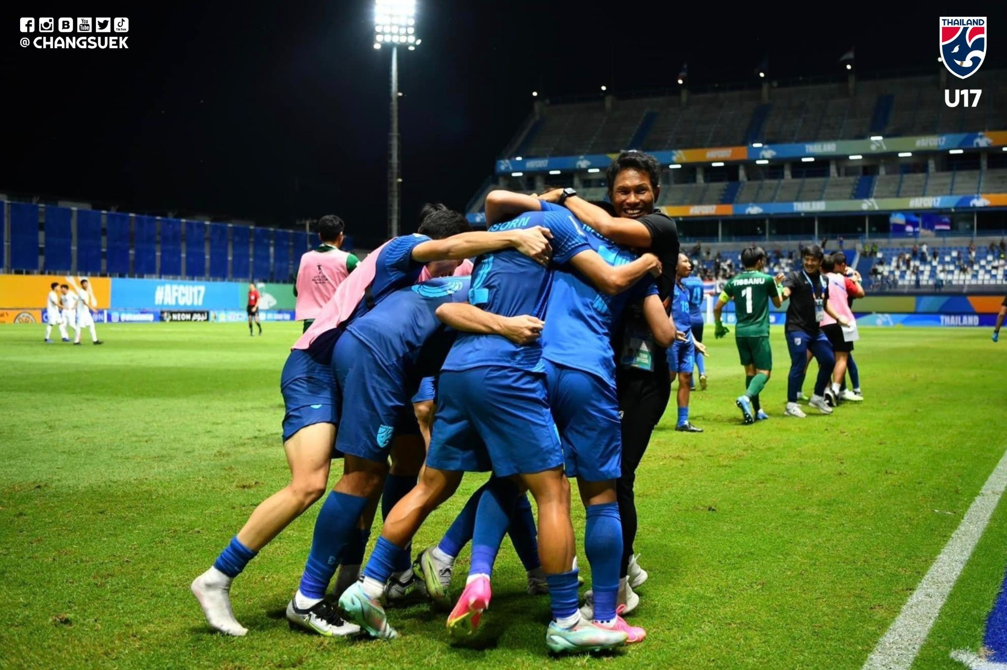 U17 Thái Lan toàn thắng cả 3 trận vòng bảng