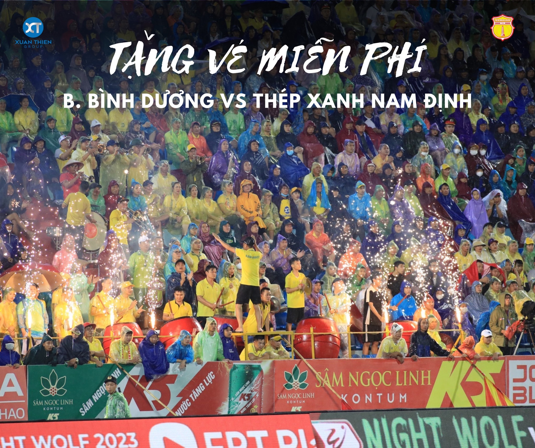 Vòng 13 V-League: CLB Nam Định có hành động tri ân người hâm mộ - Ảnh 1 Vòng 13 V-League: CLB Nam Định có hành động tri ân người hâm mộ - Ảnh 1
