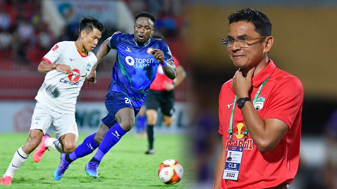 Vòng 13 V-League: Trắng tay trước Bình Định, HLV Kiatisak nói gì về cuộc đua trụ hạng? - Ảnh 1 Vòng 13 V-League: Trắng tay trước Bình Định, HLV Kiatisak nói gì về cuộc đua trụ hạng? - Ảnh 1