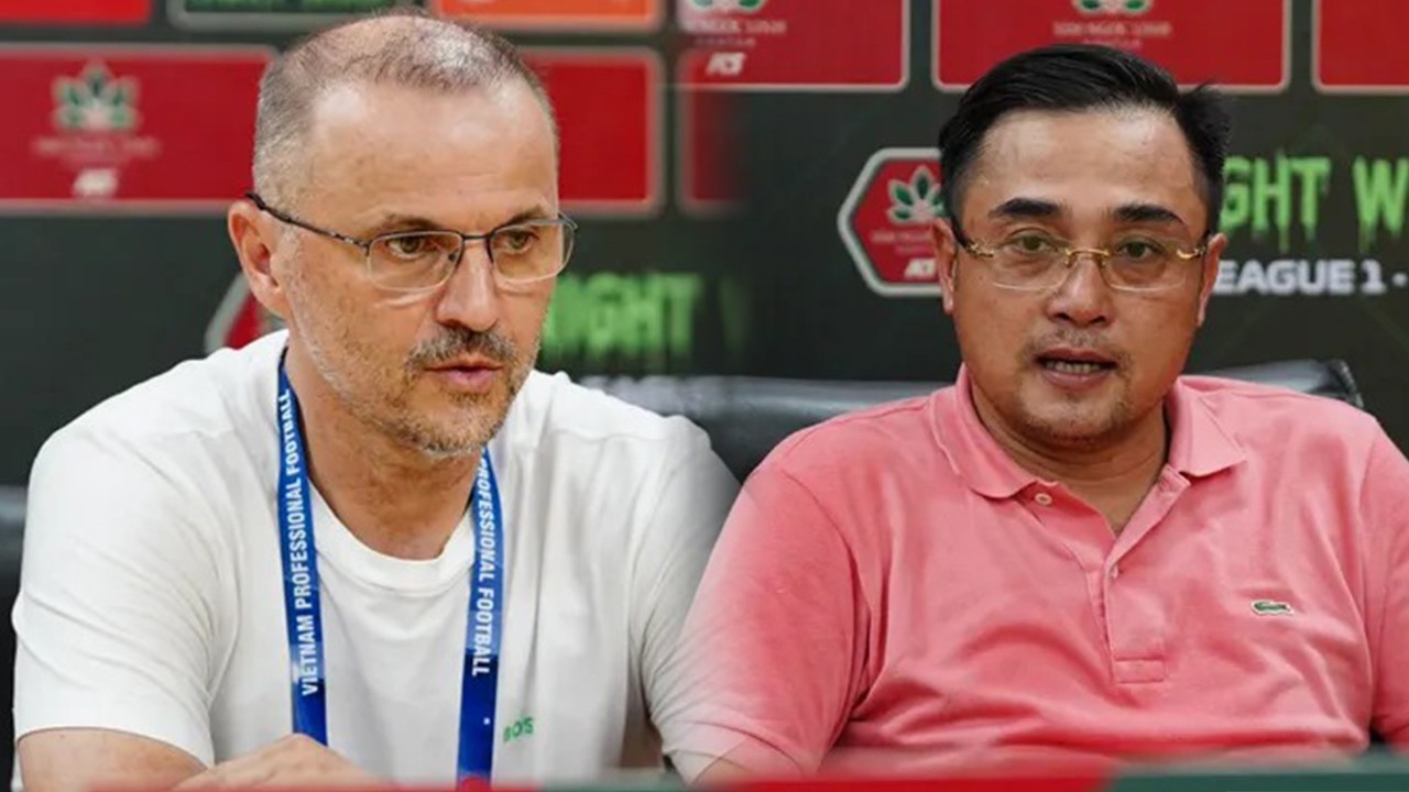 V-League 2023: Thuyền trưởng Bandovic phủ nhận việc học trò chơi xấu, HLV Nguyễn Đức Thắng lý giải thất bại - Ảnh 2