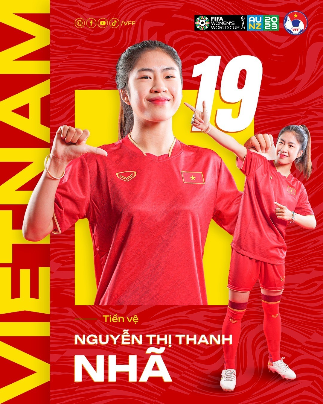 Tờ CBS Sport của Mỹ ca ngợi Thanh Nhã là ngôi sao trẻ đáng xem nhất của ĐT Việt Nam tại VCK World Cup nữ 2023 Tờ CBS Sport của Mỹ ca ngợi Thanh Nhã là ngôi sao trẻ đáng xem nhất của ĐT Việt Nam tại VCK World Cup nữ 2023