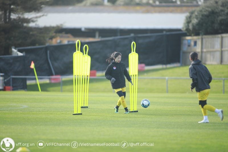 Thanh Nhã trở lại tập luyện cùng ĐT nữ Việt Nam